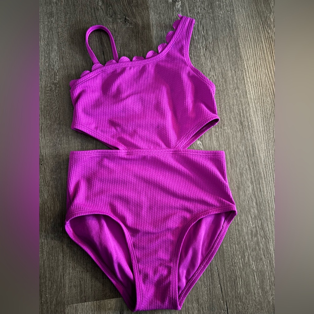 Swimsuit Girls Sz 8 Target Art Class Magenta Kids One Piece Purpleish